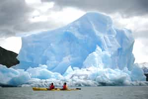 Kayak along the Perito Moreno Glacier