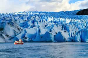 See glaciers on a boat ride in Torres Del Paine