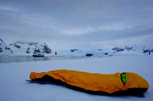 Sleep outside under the stars in Antarctica