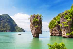 Explore James Bond Island by boat from Krabi