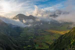 Walk the rim of extinct Pululahua volcano, Quito
