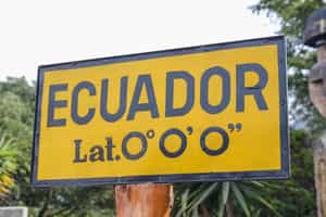 Walk along the equator in Intinan Museum, Quito
