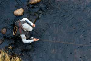 Fly fish in the high Andean rivers of Mendoza