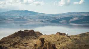 Fly to the Jade Sea by helicopter from Laiikipia