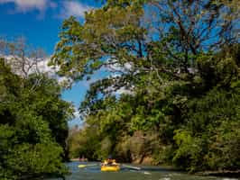 Go on a rafting safari in Guanacaste