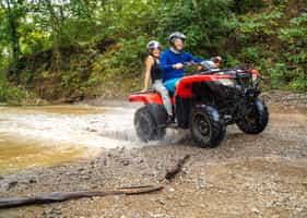 Go quad biking through Guanacaste's forests