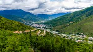 Hike up to Changangkha Lhakhang in Thimphu