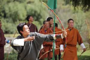 Try your eye at Bhutan’s national sport in Punakha