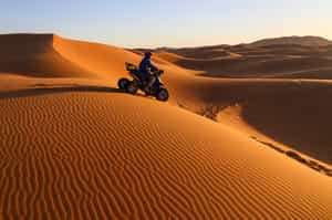 Ride the dunes on an ATV adventure in Erg Chebbi