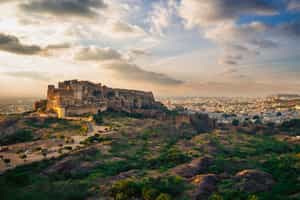 Visit the historic Mehrangarh Fort in Jodphur