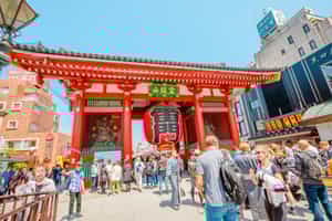 Visit the Edo-period area of Asakusa in Tokyo