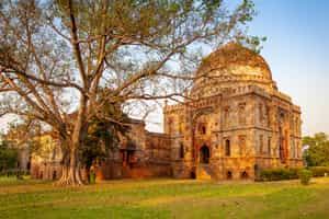 See medieval architecture in Lodi Garden, Delhi