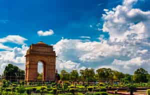 Witness the famous The India Gate in Delhi