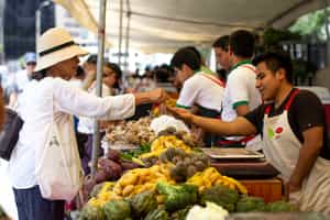 Visit the market and cook up a storm with a chef