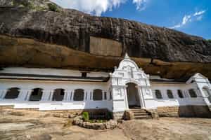 Take a walking tour of Dambulla Cave Temple, Kandy