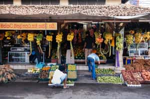 Stop at Galle's local fruit and vegetable markets