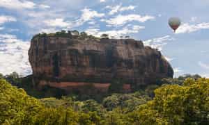 See the Sigiriya's sites on a hot air balloon ride