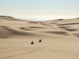 Go quad biking on the dunes of Skeleton Coast