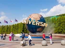 Visit the Universal Studios Japan theme park