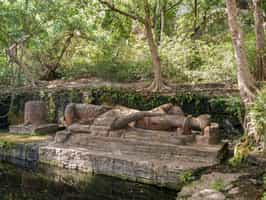 Visit the Vishnu Statue atop the Bandhavgarh hill