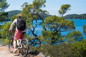 Biking around Lake Bunyoni and surrounds