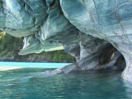 Take a boat to Carretera Austral's marble caves