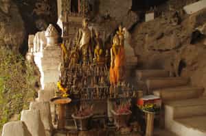 Discover hidden treasures in the Pak Ou Caves