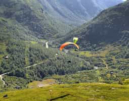 Go paragliding above the Chicamocha Canyon