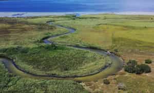 Take a boat trip into the Kosi Lakes