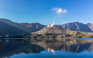 Dip in the hot springs of Lake Segara Anak