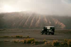 Take a jeep tour on Mount Bromos 'Sea of Sands' 