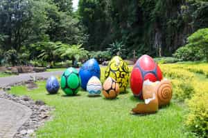 Explore Taman Kemesraan amusement park in Malang