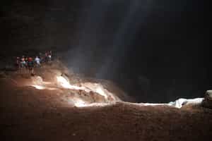 Explore the Jomblong cave in Yogyakarta