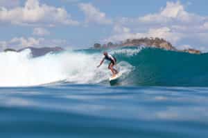 Take a surf lesson in South Lombok