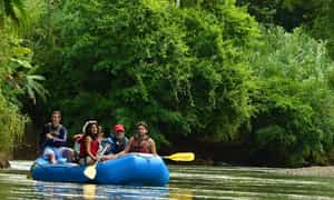 Experience the Penas Blancas river float trip