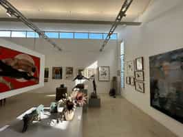 Visit local galleries on a guided art route tour