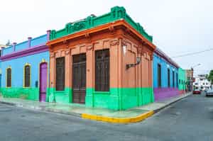 Visit the colourful neighbourhoods of Callao