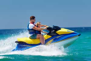Go for a jet skiing adventure in Diani Beach 