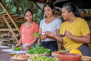 Enjoy cooking with a local family in Ubud