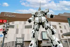 See the giant Gundam statue in Odaiba, Tokyo