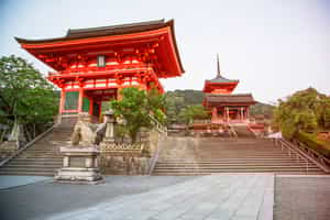 Take a walking tour of Kiyomizudera temple, Kyoto