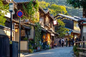 Walk the stony path of Ninnenzaka street in Kyoto