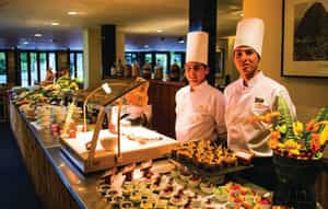 Enjoy lunch at Sanctuary Lodge, A Belmond Hotel
