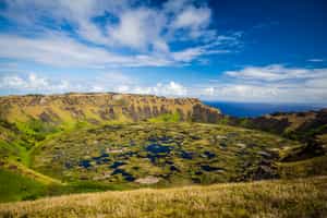 Hike to visit the Rano Kau Crater, Easter Island