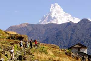 3-4 hour trek to Birethanti in Pokhara Valley