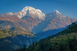 4 hour trek to Landruk in Pokhara Valley