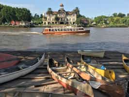Enjoy the Tigre Delta sunset boat tour 