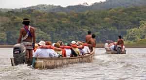 Canoe your way up the Chagres River