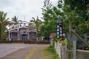 Visit nearby church & village in Easter island