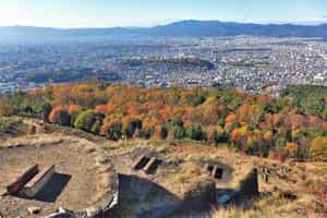 Enjoy stunning views from the ropeway 